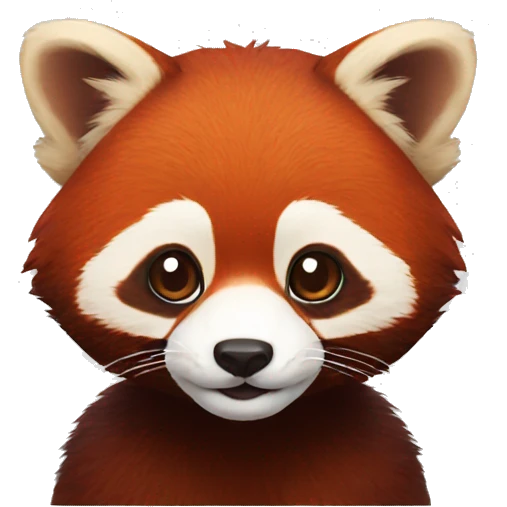 Red panda emoji