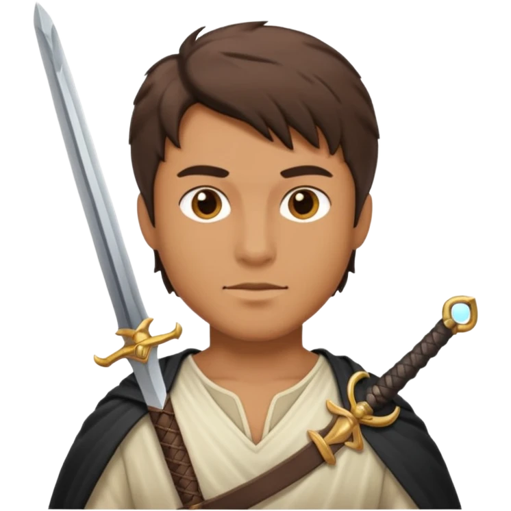 Man with a sword emoji