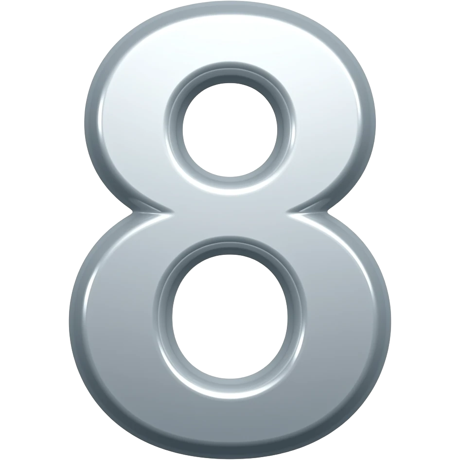8 numero emoji