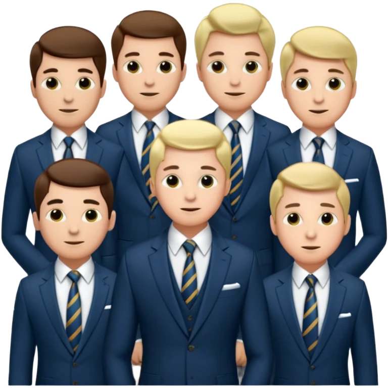 a group of VIP rich finance bro emoji