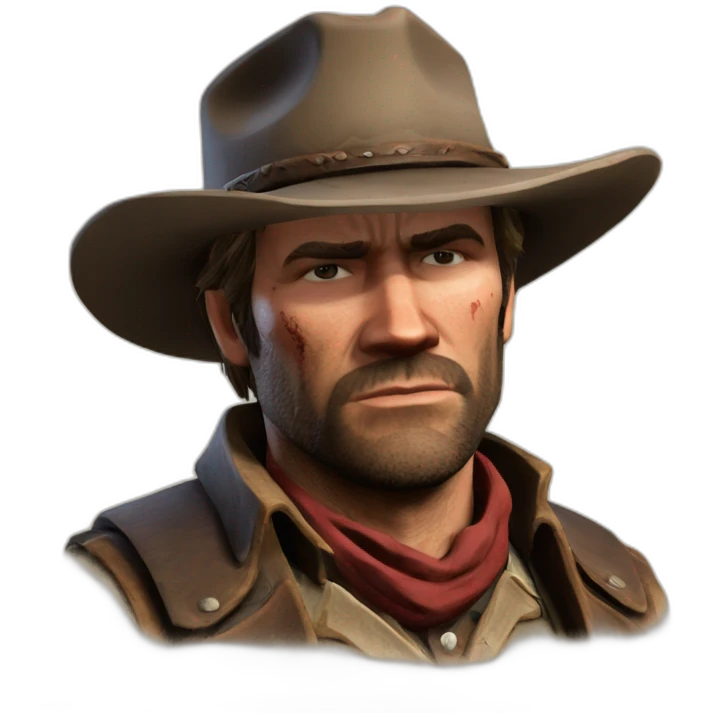 Arthur Morgan from Red dead redemption emoji