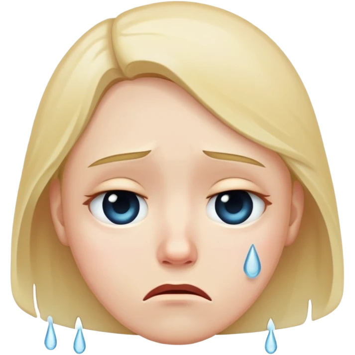 sad face emoji