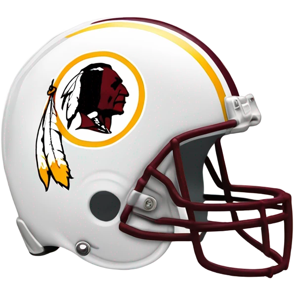Redskins football helmet Washington DC emoji