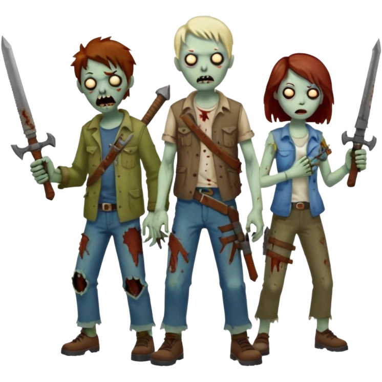 Call of duty Zombies con armas  emoji