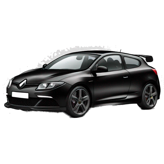 Mégane 3rs trophy black  emoji
