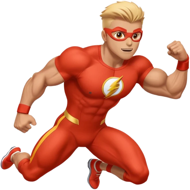 Speedster hero emoji