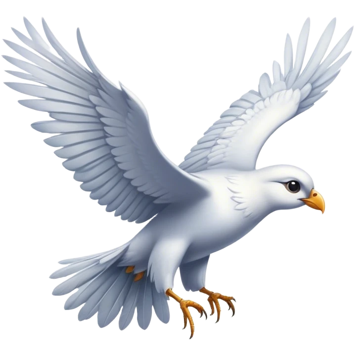 BIRDS WINGS WIDE OPEN emoji