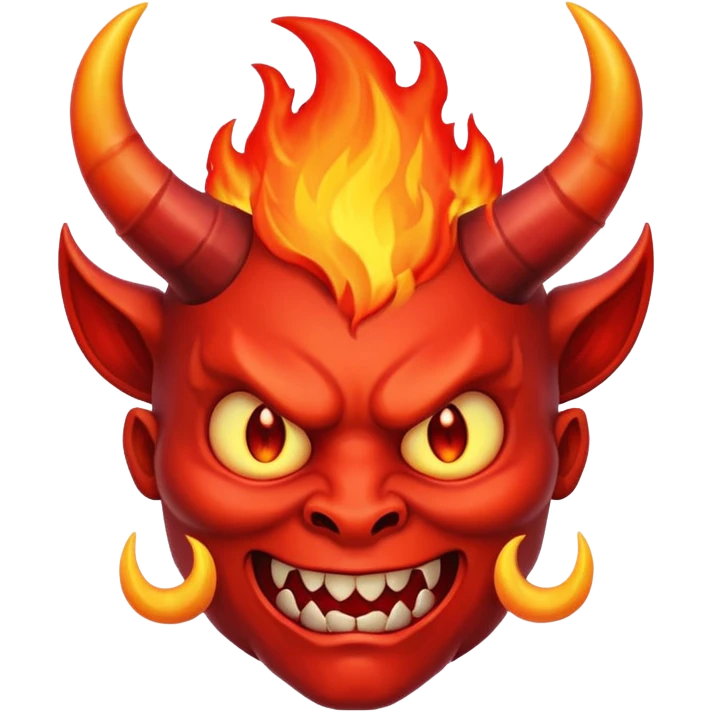 🔥😈 emoji