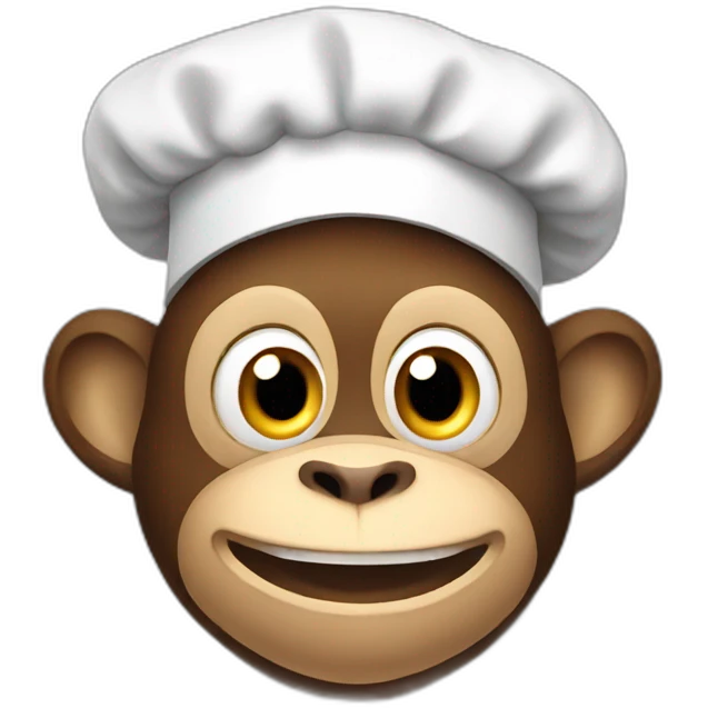 desperate chef monkey emoji