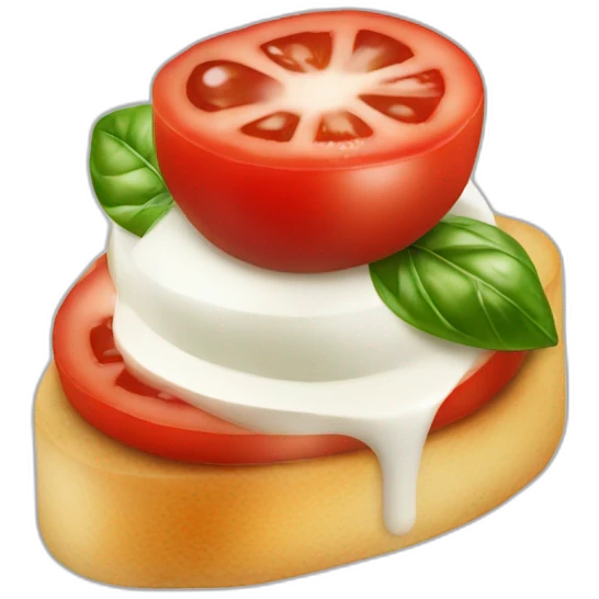 canapé caprese emoji