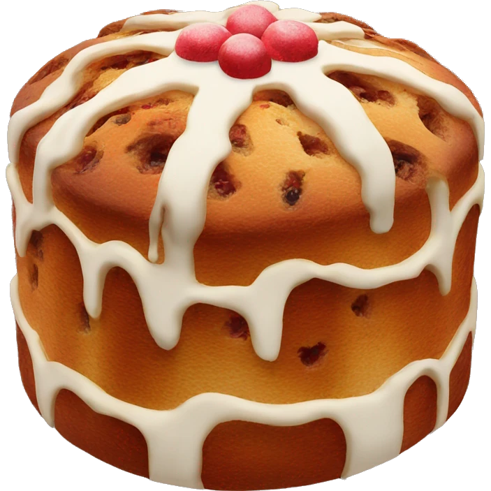 Red velvet panettone  emoji