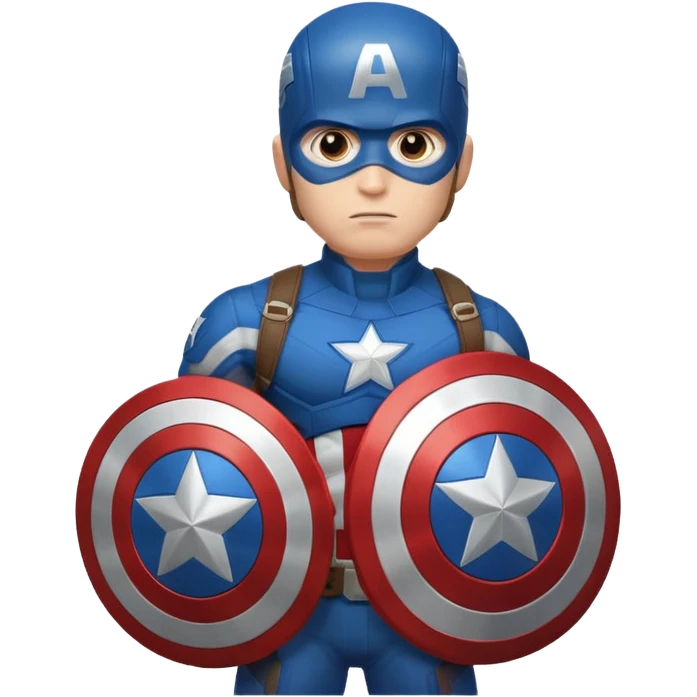captain america head shot emoji