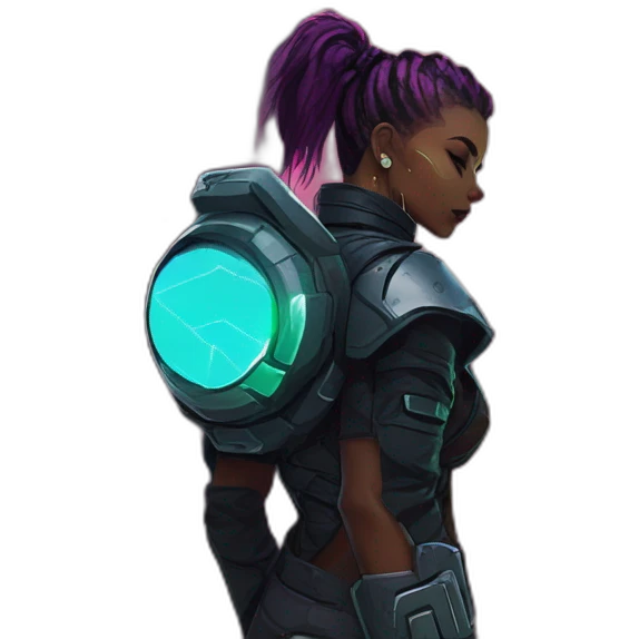 cyberpunk planet scifi roguelike rpg style inspired by slay the spire digital art emoji