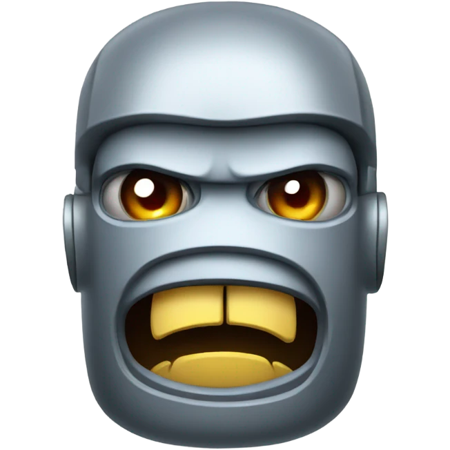 angry robot emoji