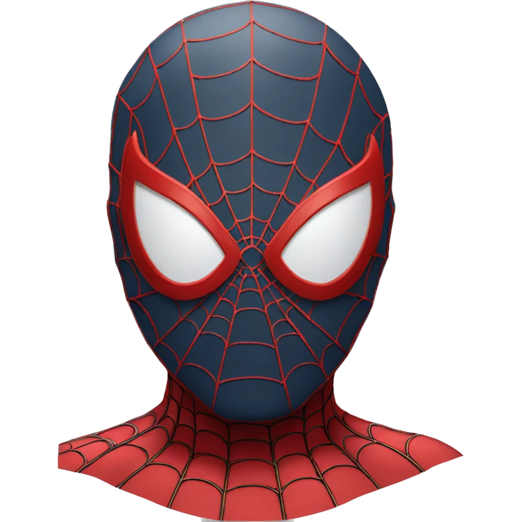 Spiderman man emoji of spiderman face emoji
