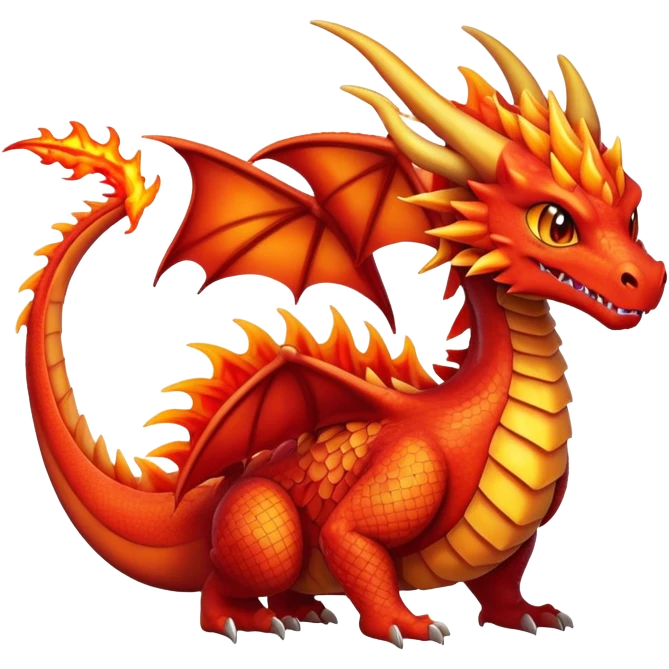 Pokémon dragon feu  emoji