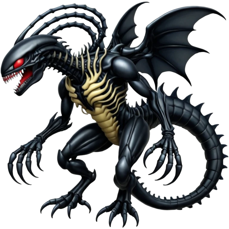  Venom-Giratina-Xenomorph-hybrid-fantasy-creature (full body) emoji