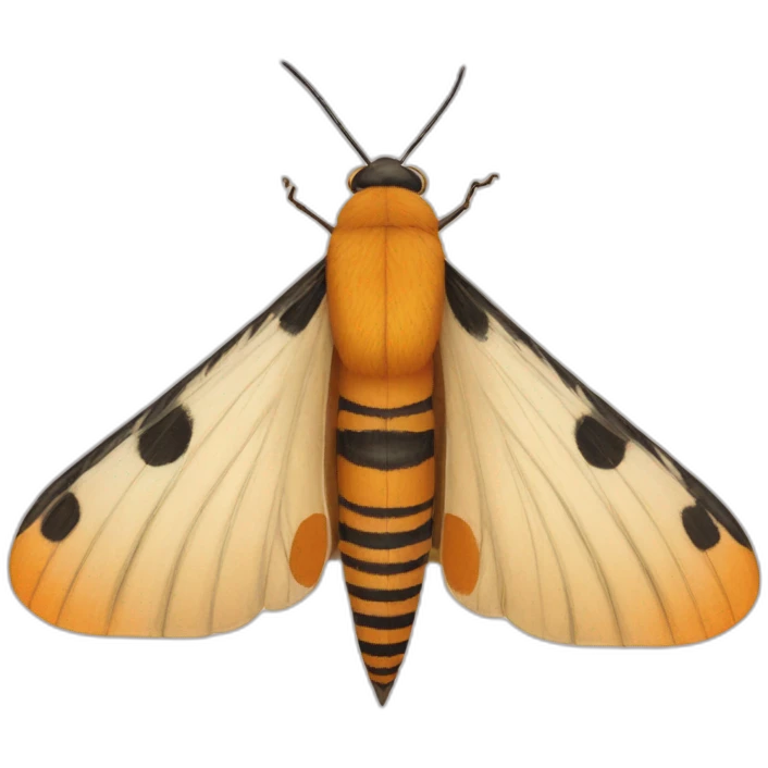 tiger moth emoji