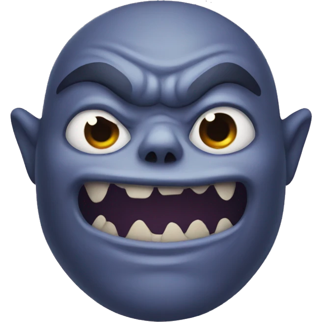 Evil monster  emoji