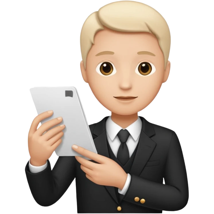letter in the concierge emoji
