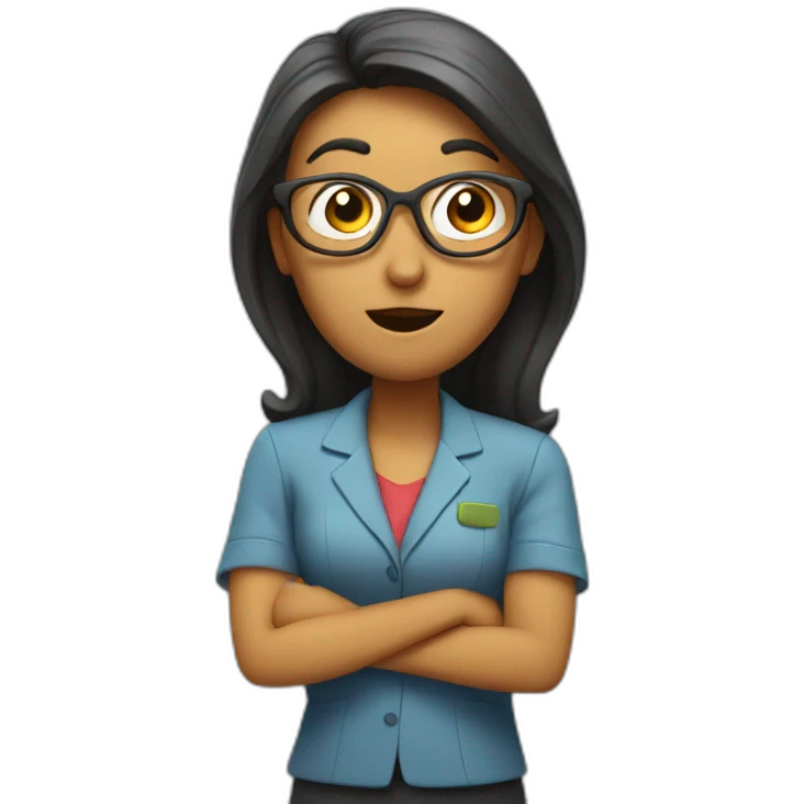 teacher says shhh emoji