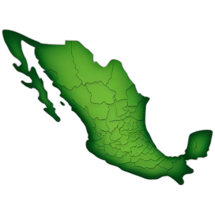 Mexico country map emoji