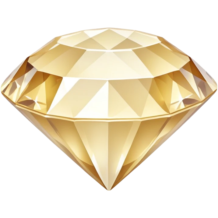 Cream diamond emoji