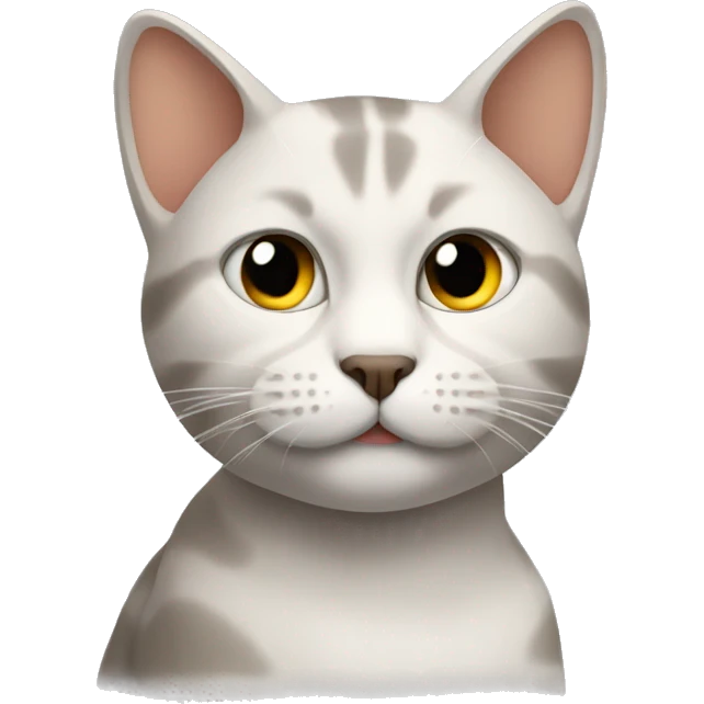 Gato desconfiado  emoji