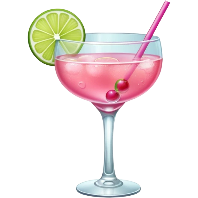 Starbucks pink 🍸 emoji