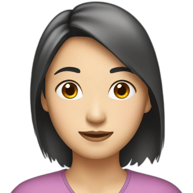 Woman asian emoji
