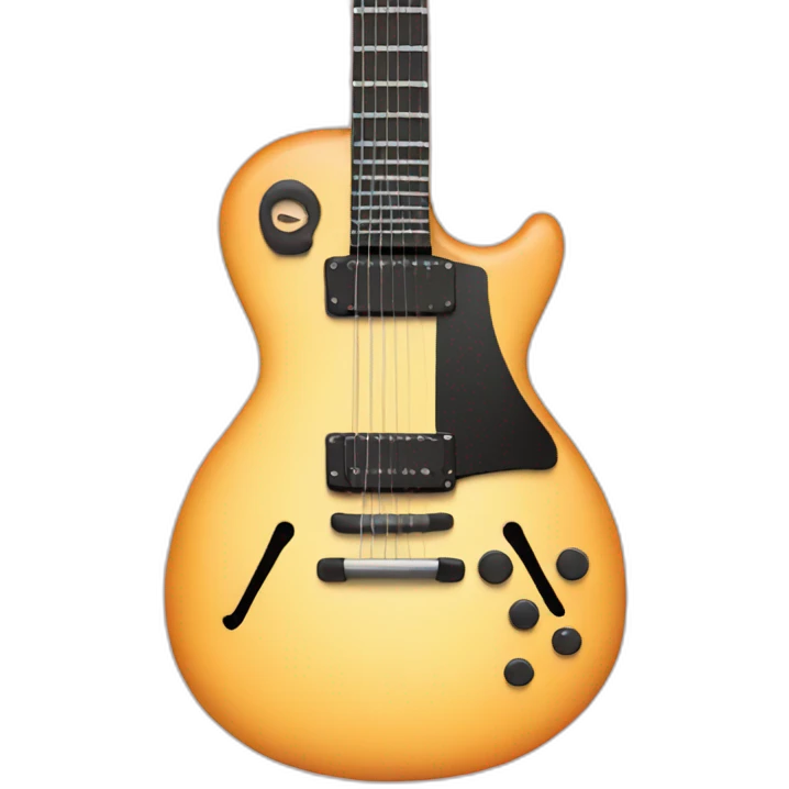 Guitar emoji
