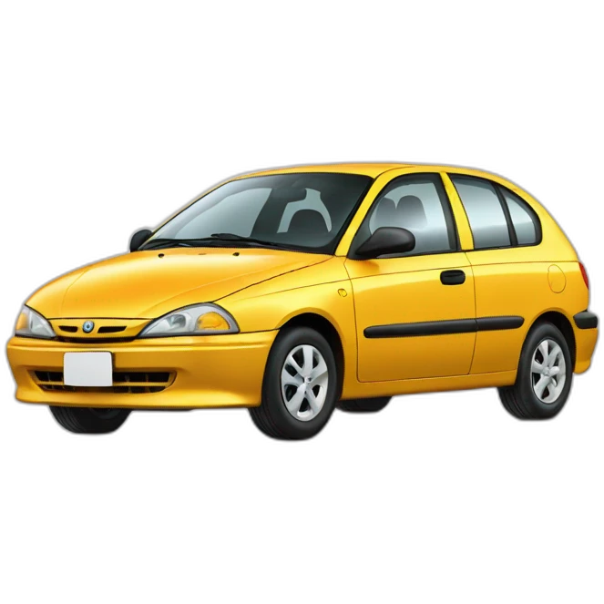 a car daewoo lanos emoji