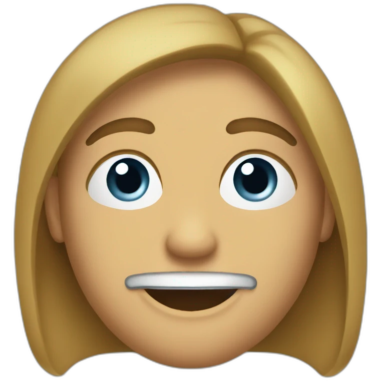 Mec avec lunnettes sans bouche emoji
