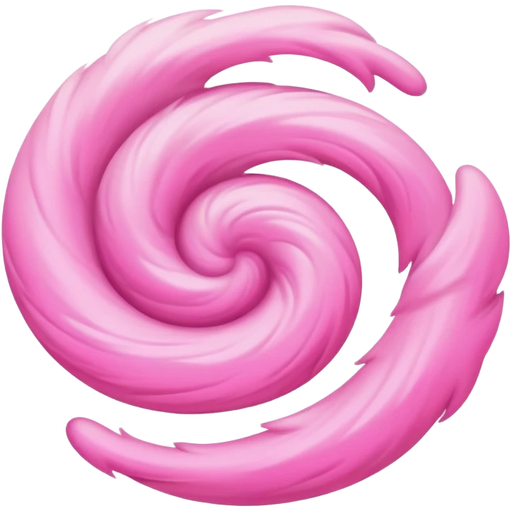 pink thinking emoji
