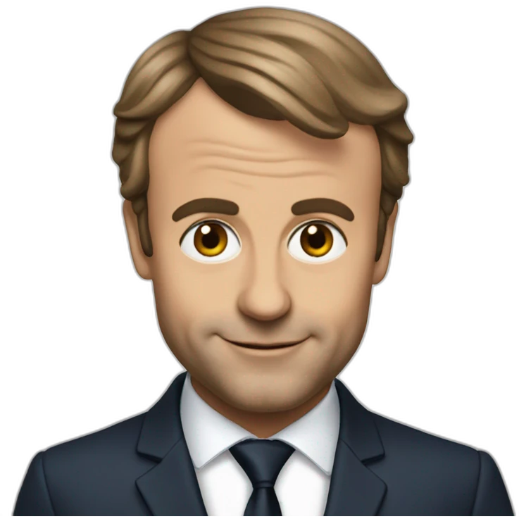 Emanuel Macron  emoji