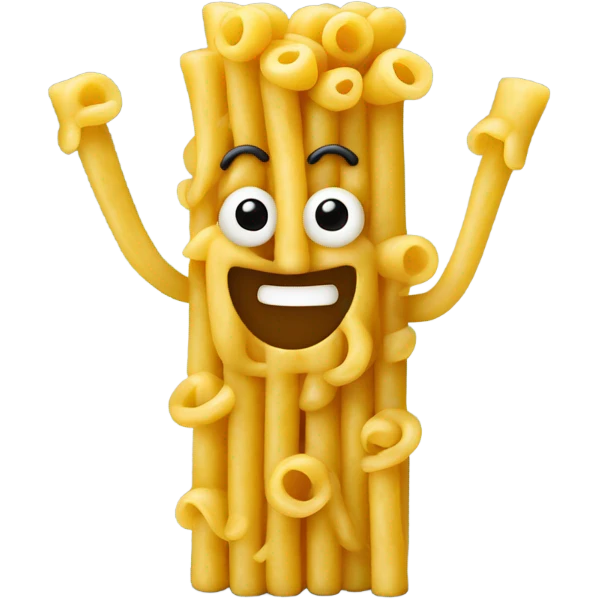 Macaroni man emoji