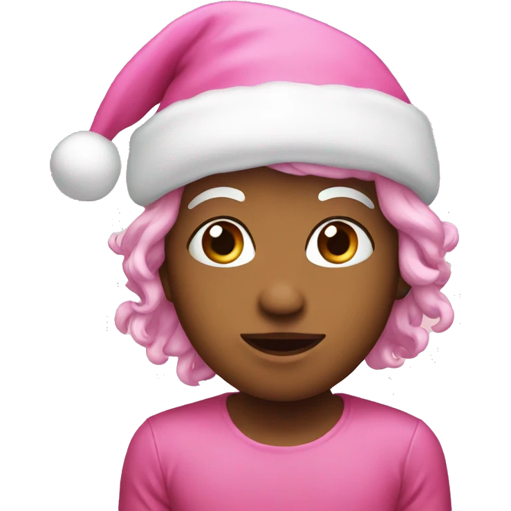 Pink Christmas  emoji