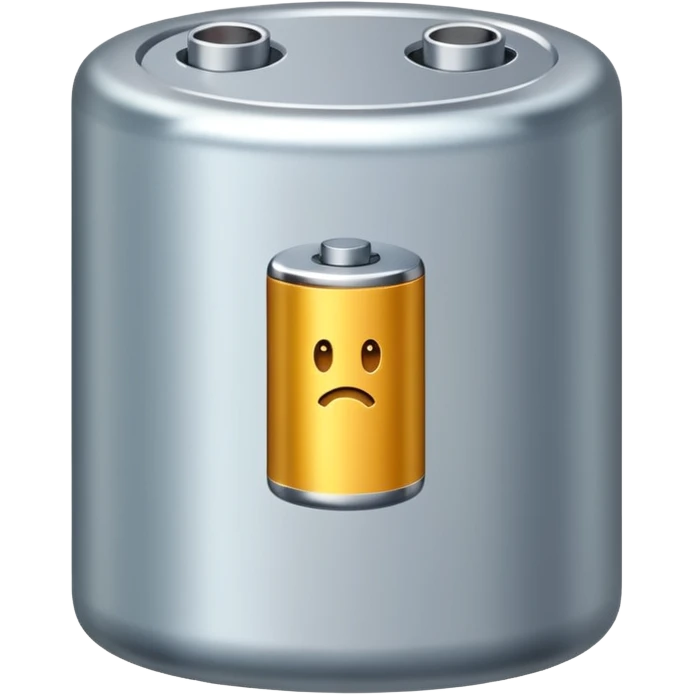 empty battery emoji