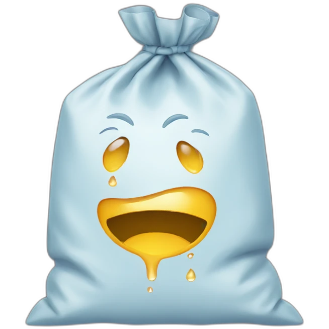 bag of tears emoji