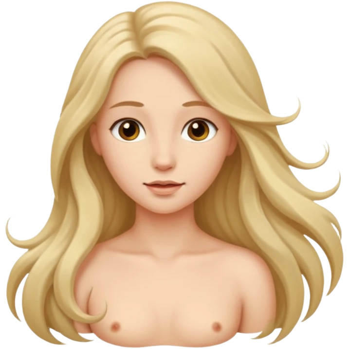 𝐺𝑒𝑛𝑒𝑟𝑎𝑡𝑒 𝑎 𝑛𝑎𝑘𝑒𝑑 𝑔𝑖𝑟𝑙 emoji