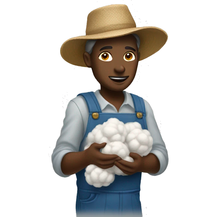 Cotton picker emoji