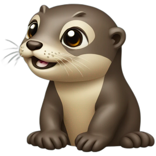 Loutre chokbar  emoji