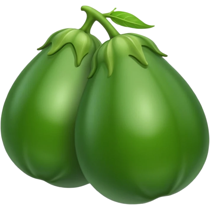 green brinjal emoji