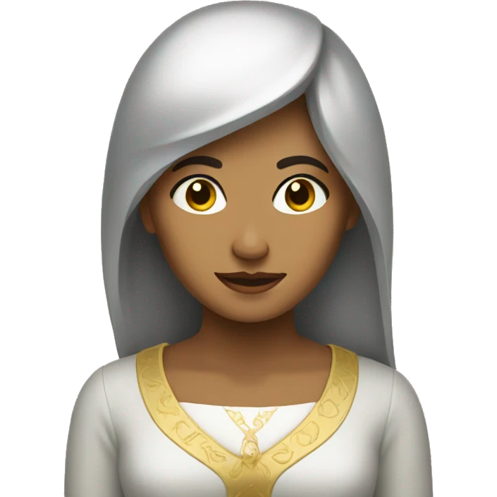 A lady doing a reverence  emoji