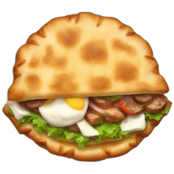 Galette kebab emoji