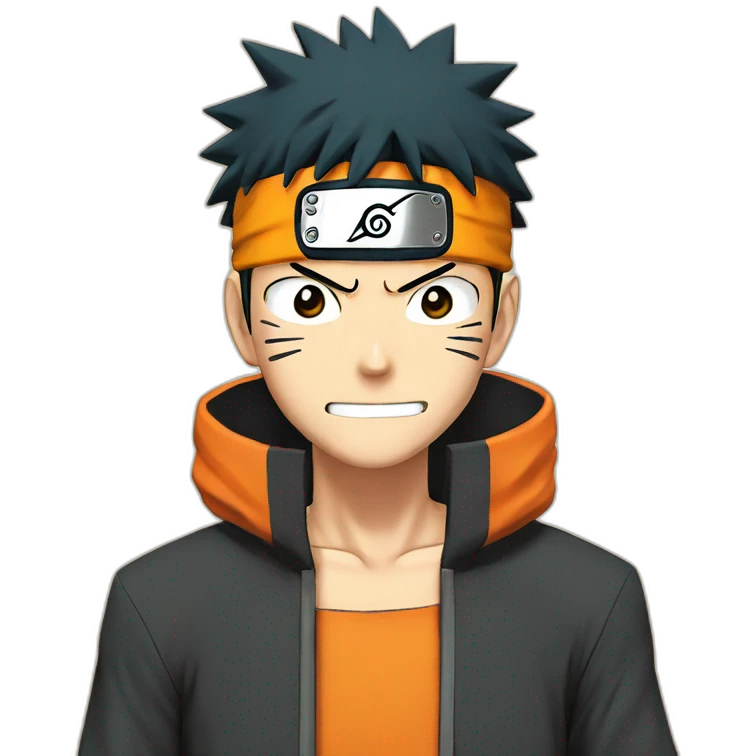 Naruto sur Luffy emoji