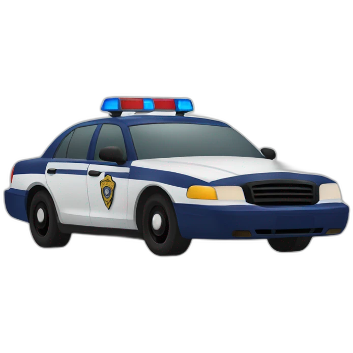 Police car emoji