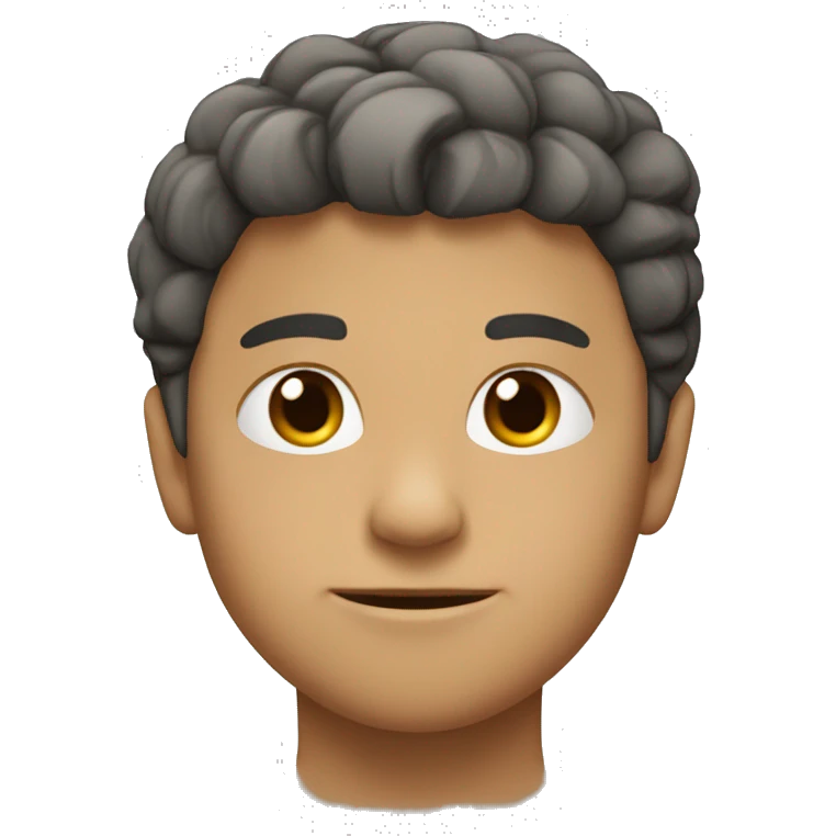 Niño fuerte y cabezon  emoji