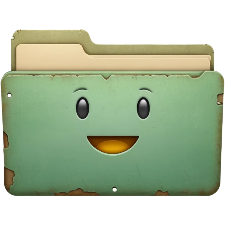 pale green archive 폴더 emoji