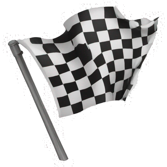 checkflag with spec logo emoji